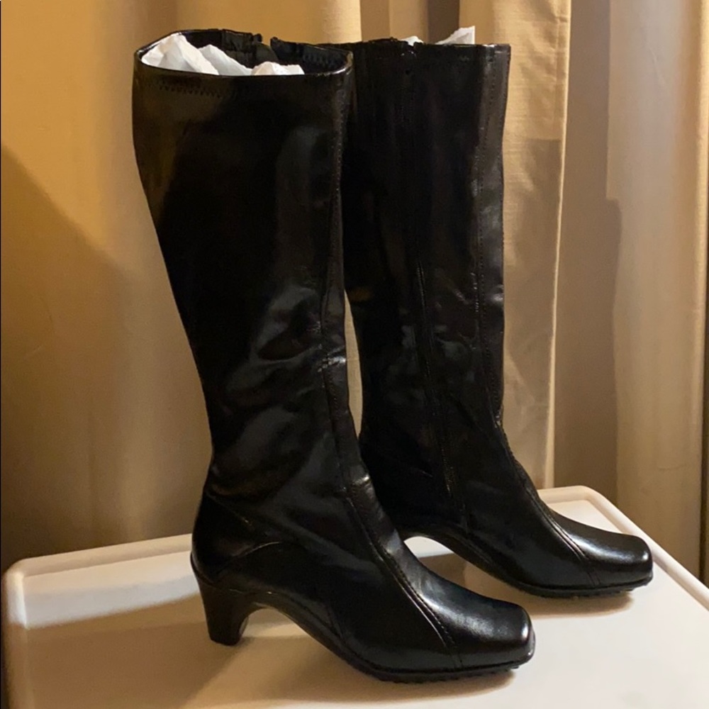 Aerosoles Lasticity Stretch Tall Boots, Black